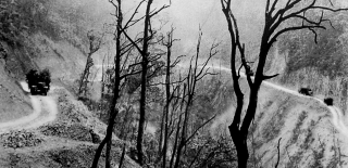 The poem "The letter written under the shelter of my truck"